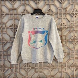 Vintage Gray Russell Athletic Sweater